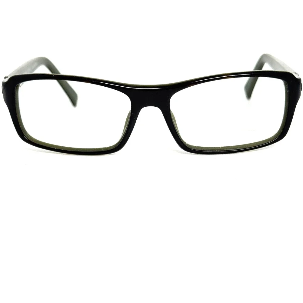Cole Haan CHS 675 Tortoist Green Eyeglasses Full Rim Brown‎ Green H16372
